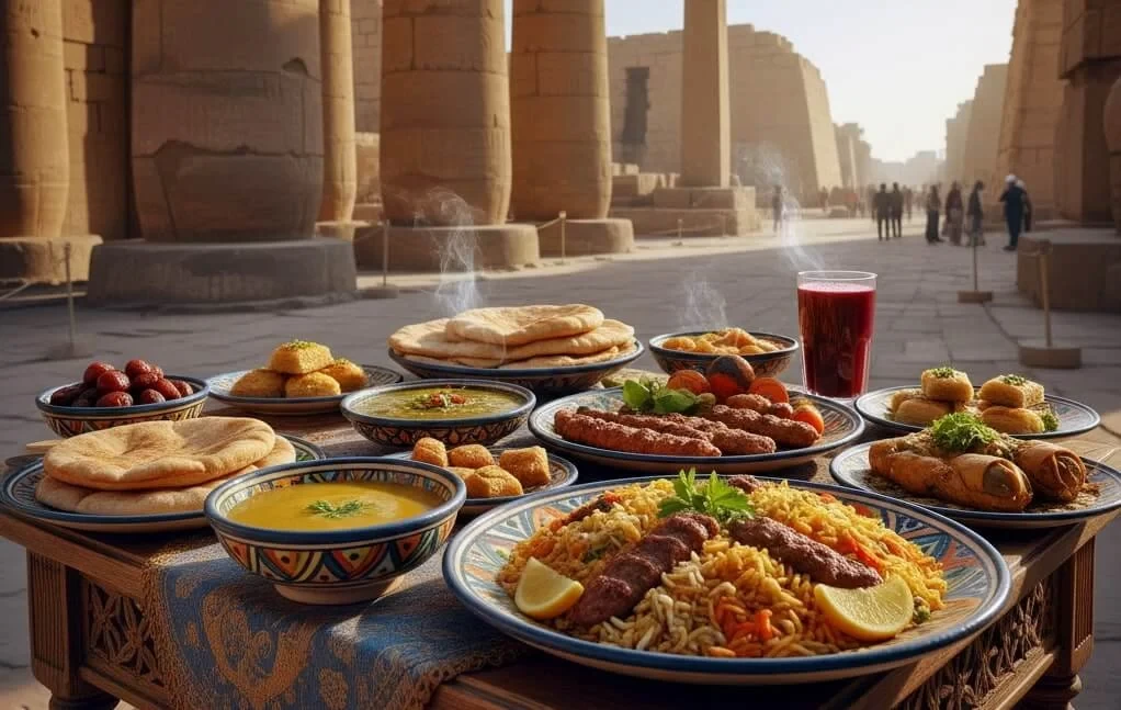 Traditional Egyptian Meal in a Local House – Luxor