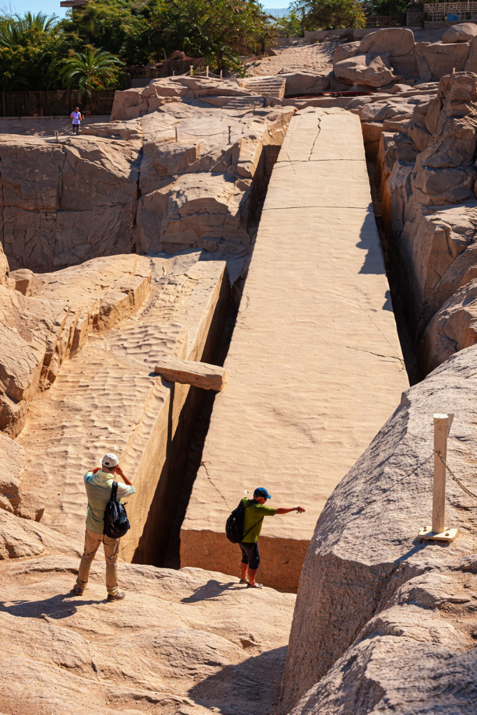 The Unfinished Obelisk in Aswan 
