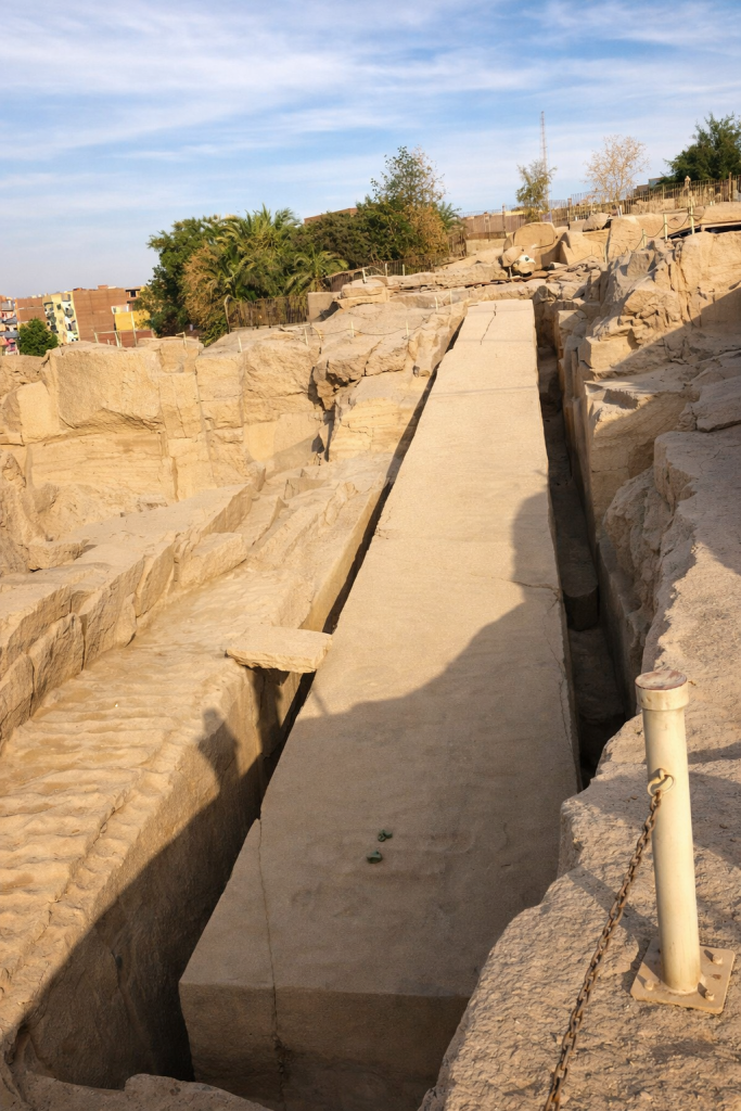 The Unfinished Obelisk in Aswan 