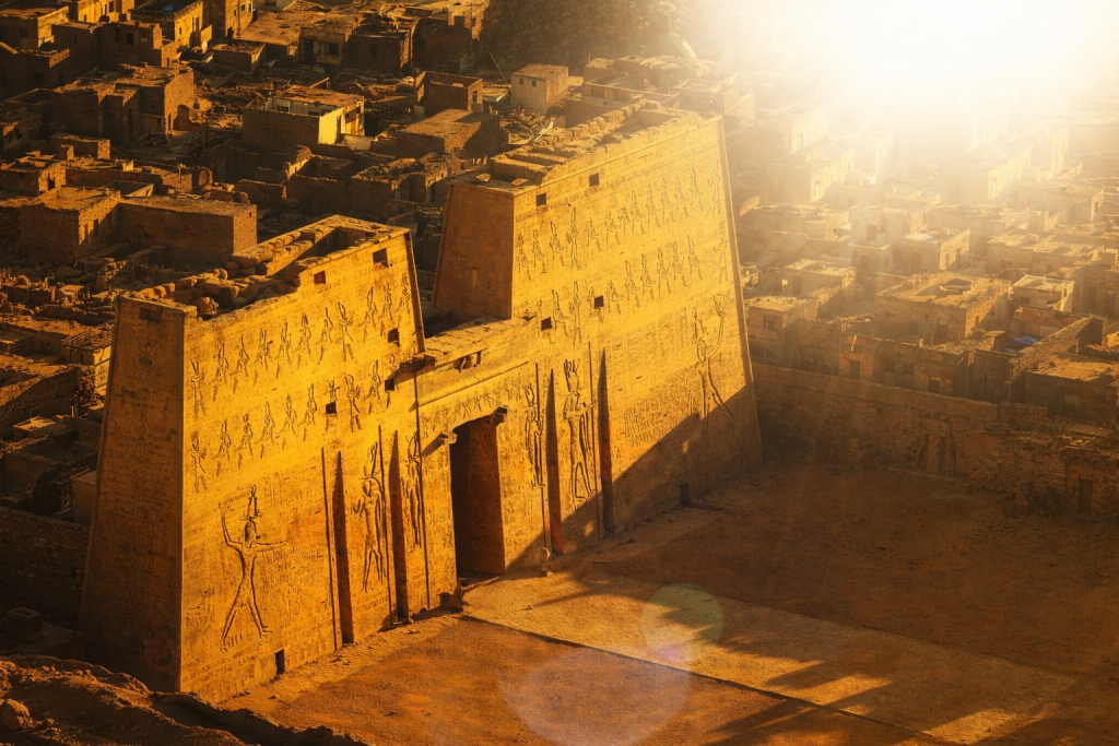 Temple of Horus in Edfu